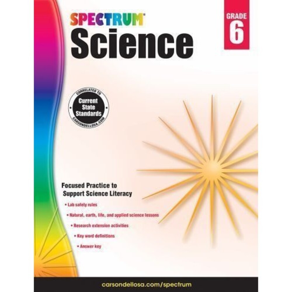 SPECTRUM SCIENCE BOOK GRADE 6 [CD704619]